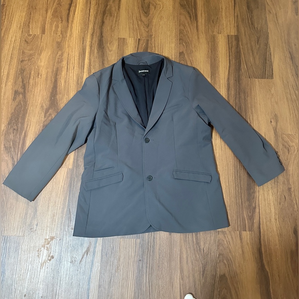 Betabrand Slate Gray Blazer
